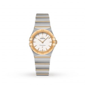 montre oméga constellation dames argent 25 mm