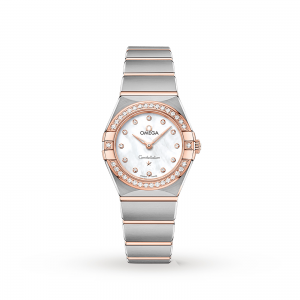 montre Omega Constellation pour femme en nacre de 25 mm