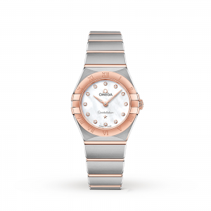 montre Omega Constellation pour femme en nacre de 25 mm