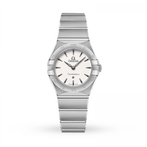 montre oméga constellation dames argent 25 mm