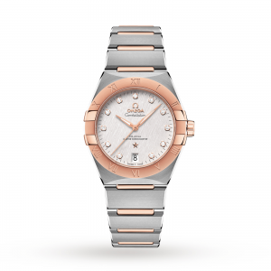 montre oméga constellation pour homme en argent 36 mm