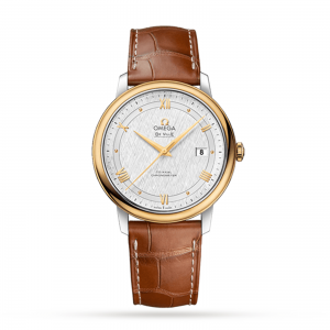 montre oméga de ville pour homme en argent 39,5 mm