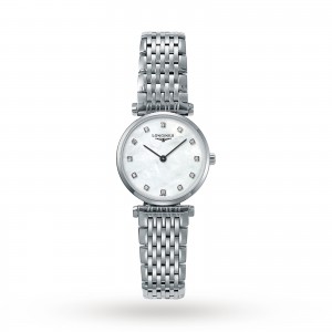 montre longines la grande classique femme nacre 24mm