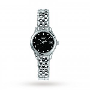 montre phare longines dames noir 26mm