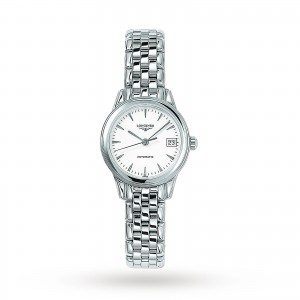 montre phare longines dames blanc 26mm