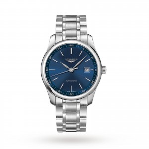 longines master collection Hommes blue 40mm Montre