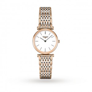 montre longines la grande classique dames 24mm blanc