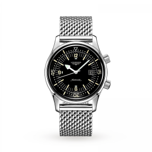 Longines Heritage Hommes Black 42mm Montre