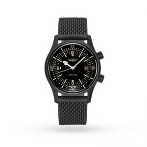 Longines Heritage Hommes Black 42mm Montre