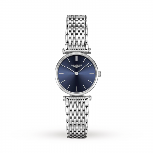 montre longines la grande classique femme bleu 24mm