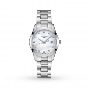 montre longines conquest Femmes nacre 34mm