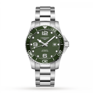 Longines Hydroconquest Hommes Green 41mm Montre