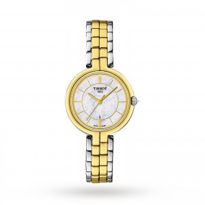 montre tissot flamingo femme nacre 26mm
