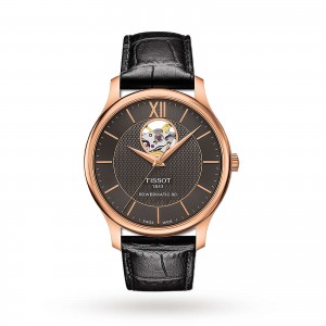 tissot tradition Hommes noir 40mm montre