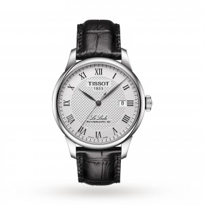 montre tissot t-classic pour homme en argent 39,5 mm