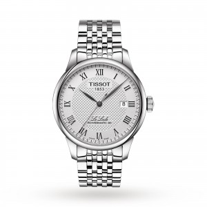 montre tissot t-classic pour homme en argent 39,5 mm