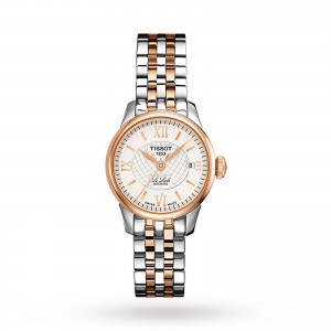 montre tissot le locle femme crème 25mm