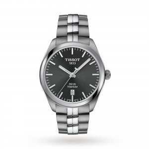 tissot pr100 Hommes noir 38mm montre