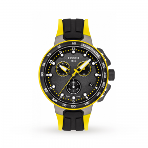 tissot t-race montre homme noir 44,5 mm