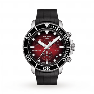tissot t-sport Hommes montre rouge 43mm