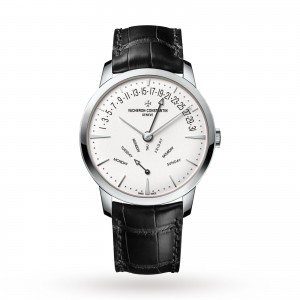 vacheron constantin patrimony montre homme en argent 42,5 mm