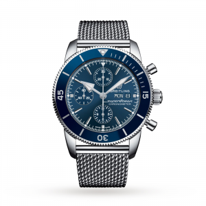 Breitling Superocean Heritage Hommes Blue 44mm Montre
