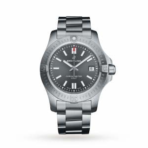 breitling chronomat montre homme gris 41mm