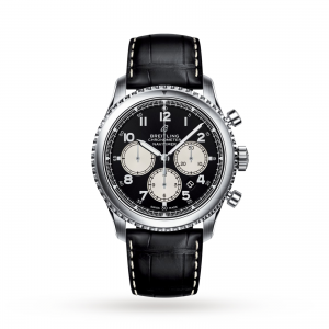breitling aviator 8 montre homme noir 43mm