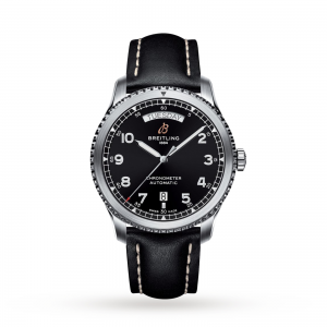 breitling aviator 8 montre homme noir 41mm