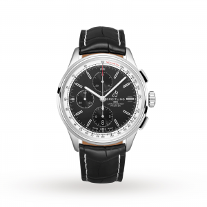 Breitling Premier montre homme noir 42 mm