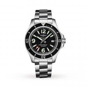 Breitling Superocean montre homme noir 42 mm