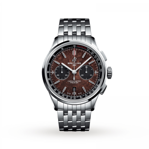 Breitling Premier Hommes Brown 42mm Montre