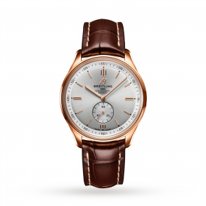 montre Breitling Premier pour homme en argent de 40 mm