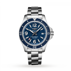Breitling Superocean montre homme bleu 42 mm