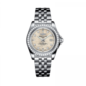 montre Breitling Galactic Femmes en nacre de 32 mm