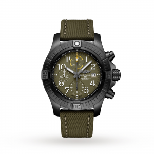 breitling avenger montre homme vert 45 mm