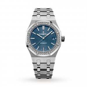 montre audemars piguet royal oak femme bleu 37mm
