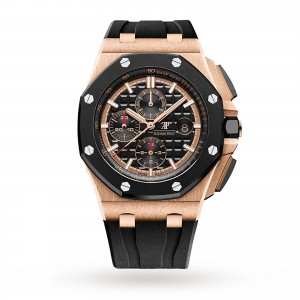 audemars piguet royal oak offshore Hommes noir 44mm montre