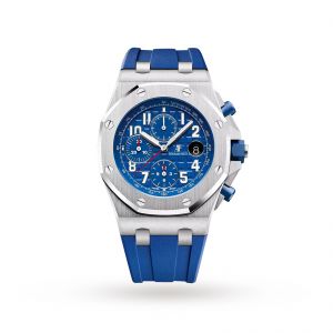 audemars piguet royal oak offshore Hommes bleu 42mm montre