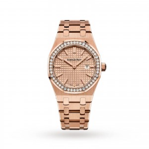 montre audemars piguet royal oak femme bleu 33mm