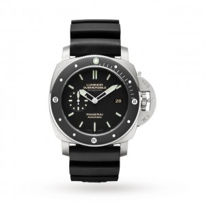panerai submersible Hommes noir 47mm montre