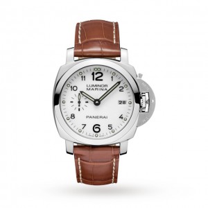 panerai luminor Hommes 42mm blanc montre