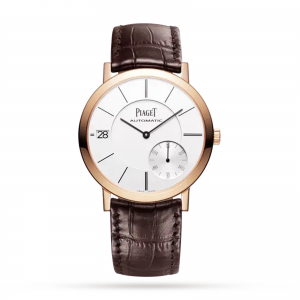 piaget altiplano montre homme 40 mm argent