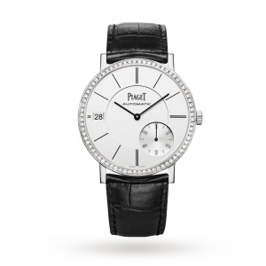 piaget altiplano montre homme 40 mm argent