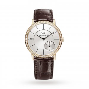 piaget altiplano montre homme 40 mm argent