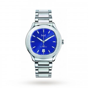 montre piaget polo Hommes bleu 42mm
