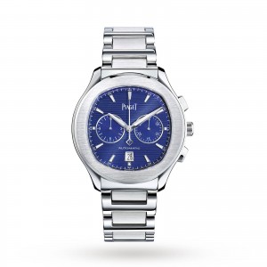 montre piaget polo Hommes bleu 42mm