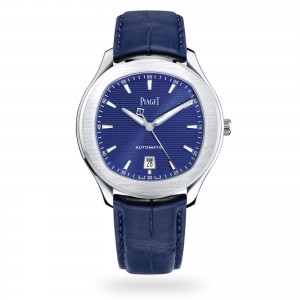 montre piaget polo Hommes bleu 42mm