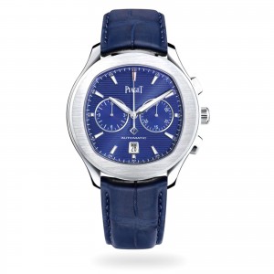 montre piaget polo Hommes bleu 42mm