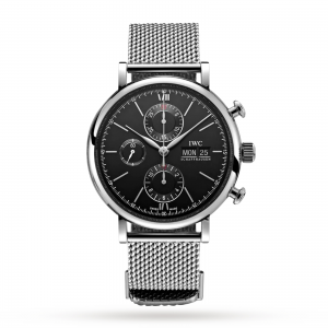 iwc portofino montre homme noir 42 mm